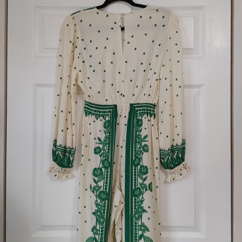 Farm Rio Floral Dot Jumpsuit - Picture 7 of 12